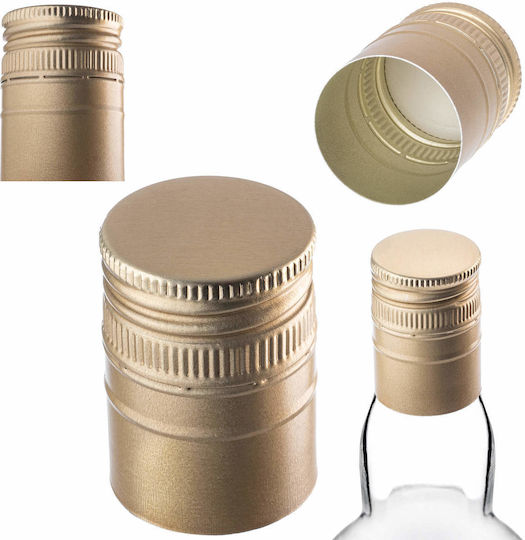 Capace Sticle Fi30 Capace Capace Sticle Capac 10 Bucăți Capace Aurii