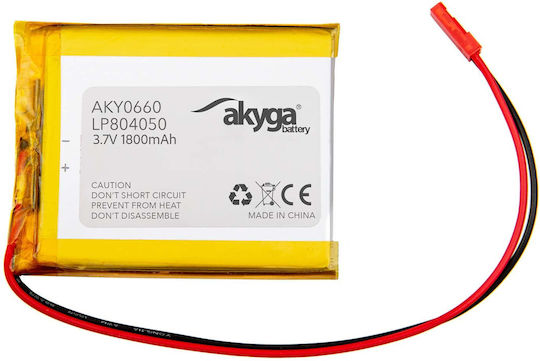 Akyga Батерия Li-Po 3.7V 1800mAh 1S за RC Превозно Средство