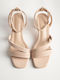 Beige Sandals K26-352-DMS313-2-BEIGE