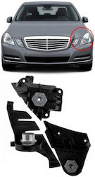 Mercedes-Benz E-Class W212 09-12 Pre Facelift Left Headlight Repair Bases 3 Pieces