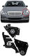 Βάσεις Επισκευής Αριστερού Φαναριού Mercedes-benz E-class W212 09-12 Pre Facelift 3 Τεμάχια Mercedes Benz Cαrνεr