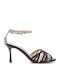 Patent Leather Black Sandals