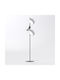 Emibig Floor Lamp with Socket for E14 Bulb Gray