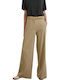Damen Stoffhose Beige