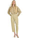 Women's Fabric Trousers Light Khaki 60-005.055.N0066