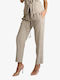 Damen Stoffhose Beige