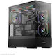 LC-Power Gaming 812B Onyx Vision Midi Tower Κουτί Υπολογιστή με Πλαϊνό Παράθυρο Μαύρο