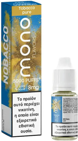 Nobacco Nobacco E-Liquids Mit Rauchen Geschmack 8mg 10ml