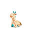Max & Molly Cuddly Dog Toy with Sound 26cm Light Blue 1 Piece