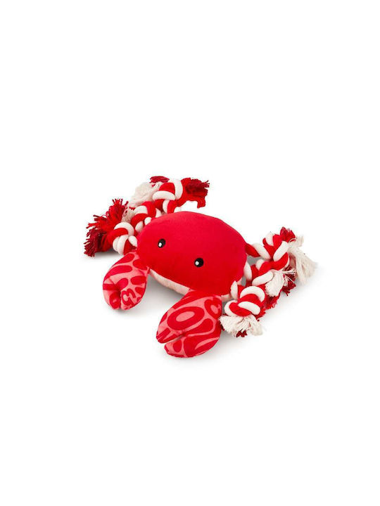 Max & Molly Cuddly Dog Toy with Sound 26cm Red 1 Piece