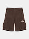 Herren Cargo Shorts Braun