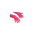 Vileda Cleaning Gloves Latex Medium Red