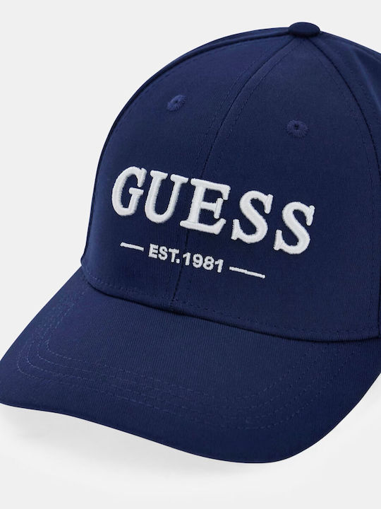 Guess Baseball Kappen Am9609pol01-bnl Blau