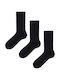 Soma Socks Lässige Männliche Schwarze Socken 3er Pack SS2092
