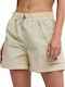 Boundless Spirit Women's Athletic Shorts Beige