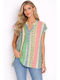 Sleeveless Women's Shirt Green SL-2024-1647-26SH-GREEN
