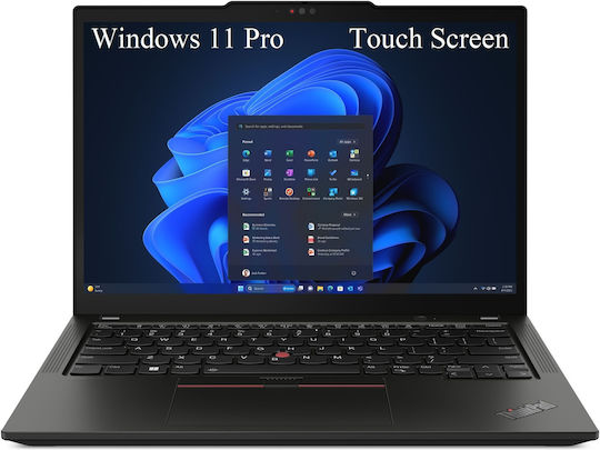 Lenovo ThinkPad X13 Gen 5 13.3" IPS FHD+ Тъчскрийн (Ultra 7-165U/16GB/256GB SSD/W11 Pro) (Английски (САЩ) Клавиатура)
