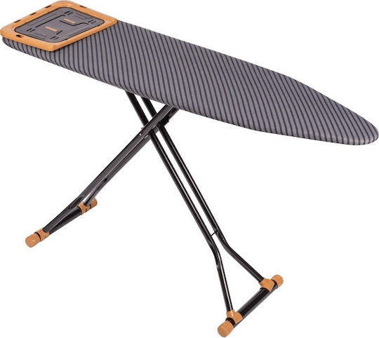 Masă de Călcat pentru Fier de Călcat cu Aburi Compactă 140x38x90cm