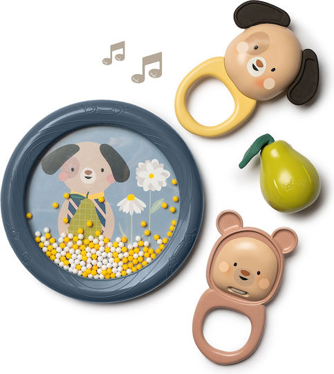 Taf Toys Κρεμαστό Παιχνίδι Κούνιας και Καροτσιού με Μουσική και Καθρέφτη για 3+ Μηνών
