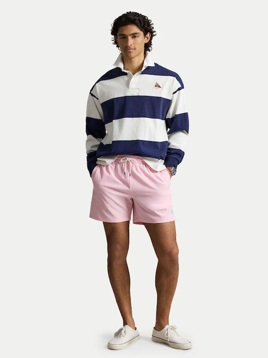 Ralph Lauren Ανδρικό Μαγιό Σορτς Ροζ Απαλό