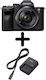 Sony A7 IV + Battery Charger BC-QZ1 Mirrorless Camera Kit (FE 28-70mm F3.5-5.6 OSS) Black