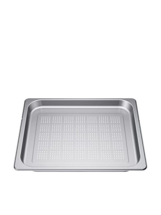 Bosch Tăvi De Copt Perforat Cuptor Din Oțel Inoxidabil Cu Acoperire Antiaderentă 37.5x45.4cm