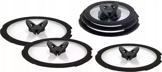 Tefal Ingenio Καπάκι για Κατσαρόλα Γυάλινο 6τμχ L9846653