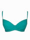 Bikini Bra Petrol Blue
