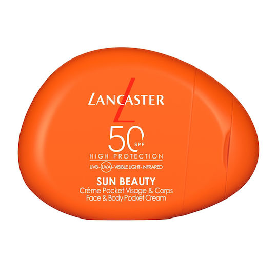 Lancaster Sun Beauty Αδιάβροχη Αντηλιακή Κρέμα Προσώπου & Σώματος SPF50 30ml