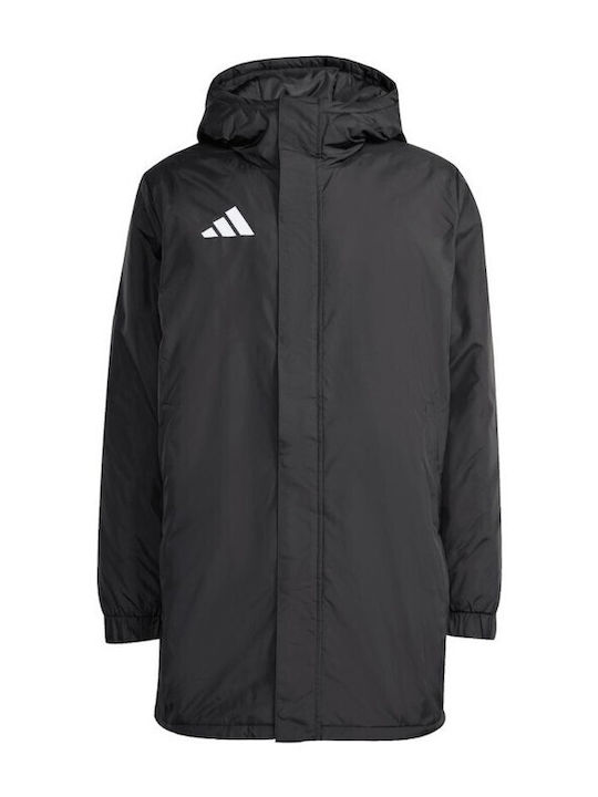 adidas Παιδικό Αθλητικό Μπουφάν με Κουκούλα Bla...