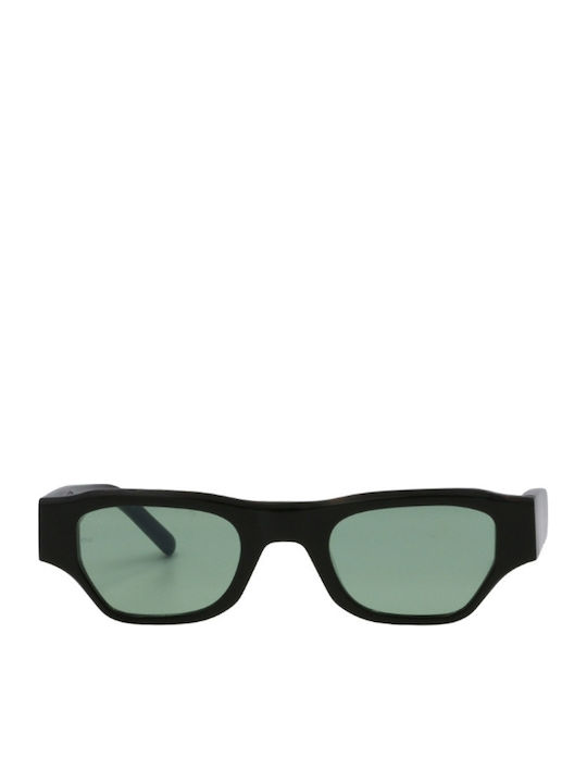Common Sense Black Sunglasses With Horn-Rimmed Frame