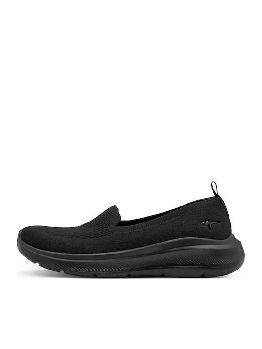 Tamaris Damen Slip-Ons Schwarze