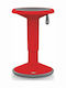Σκαμπό Γραφείου Interstuhl Up 100u Stool Height Adjustable Κόκκινο 30x30x45cm