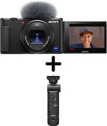Sony ZV-1 mit GP-VPT3 Kompaktkamera 20.1MP 4K UHD Optischer Zoom 2.7x Schwarze Sony ZV-1 mit GP-VPT3 Kompaktkamera 20.1MP 4K UHD Optischer Zoom 2.7x Schwarze