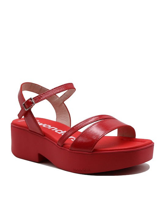 Wonders Red Sandals