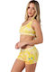 Women's Boxer Yellow