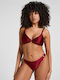 Slip Bikini Inferioare Burgundy
