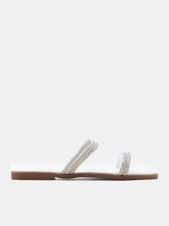Luigi Weiß Frauen Flache Sandalen