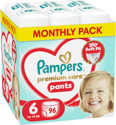 Pampers Premium Care № 6 За 13-19 кг 96 Бр. Pampers Premium Care № 6 За 13-19 кг 96 Бр.