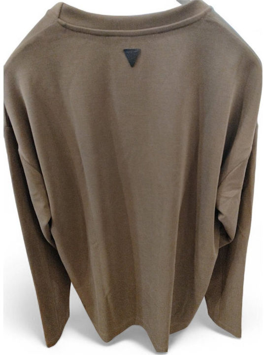 Vittorio Artist Long Sleeve Blouse Chocola