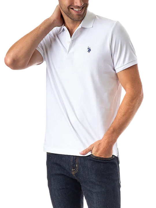 U.S. Polo Assn. Polo Short Sleeve Blouse White