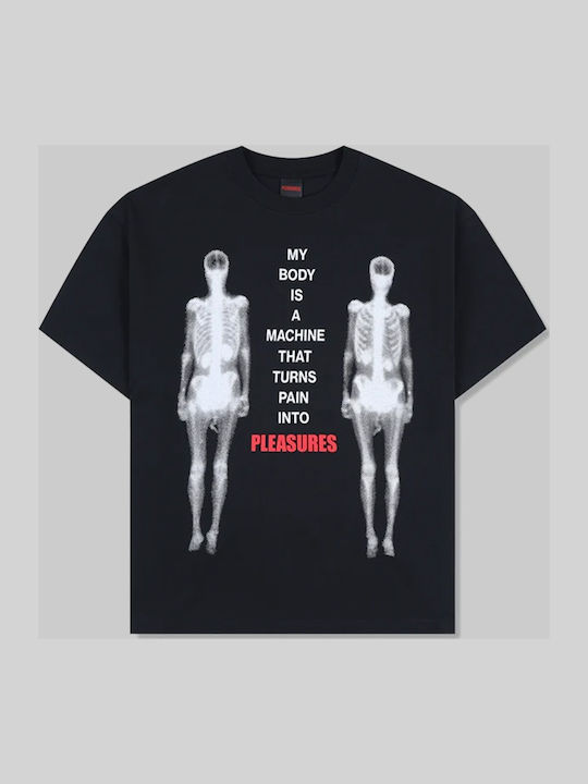 Pleasures T-shirt Μαύρο