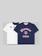 T-shirt Μπλε