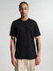 T-shirt Μαύρο