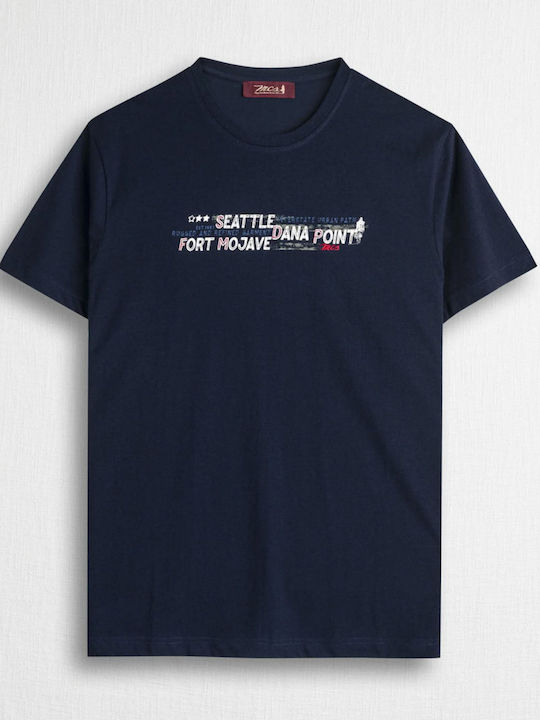 T-shirt Navy Blue 14MTS041-02304-704