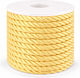 Rayon Lace 0.9cm Gold 15m