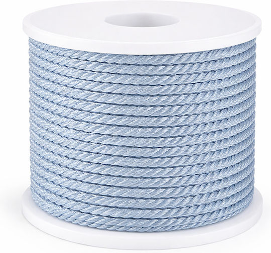 Schnürsenkel Rayon 0,3cm Hellblau 50m