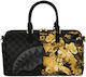 Sprayground Duffle Geantă De Voiaj Neagră Din P...