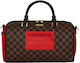 Sprayground Duffle Geantă Voiaj Maro Textilă M3...