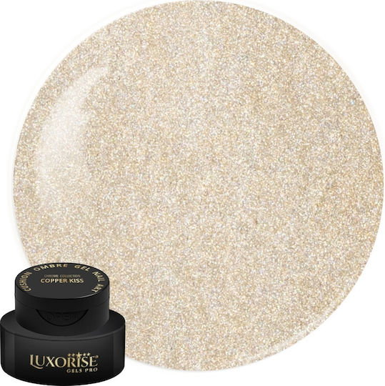 Gel Uv Nail Art Babyboomer Luxorise Cushion Ombre Chrome Cupru Kiss 2ml